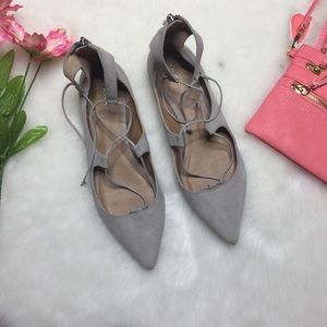 Tahari lace up back zipper shoes - NWOT